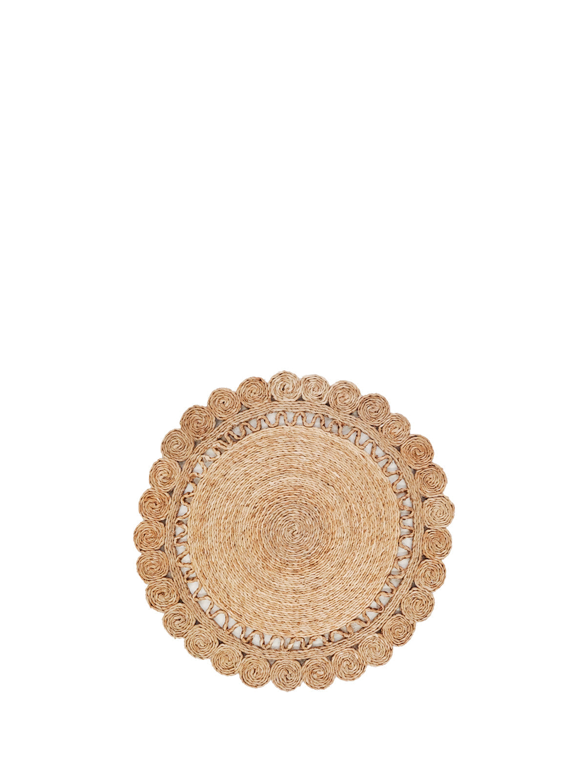 KORISSA Jute Flower Placemat (Set of 2)
