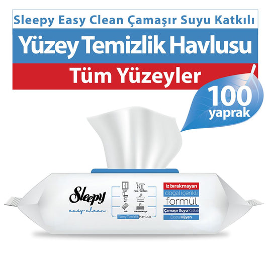 Sleepy Blue Wipes 100Pc