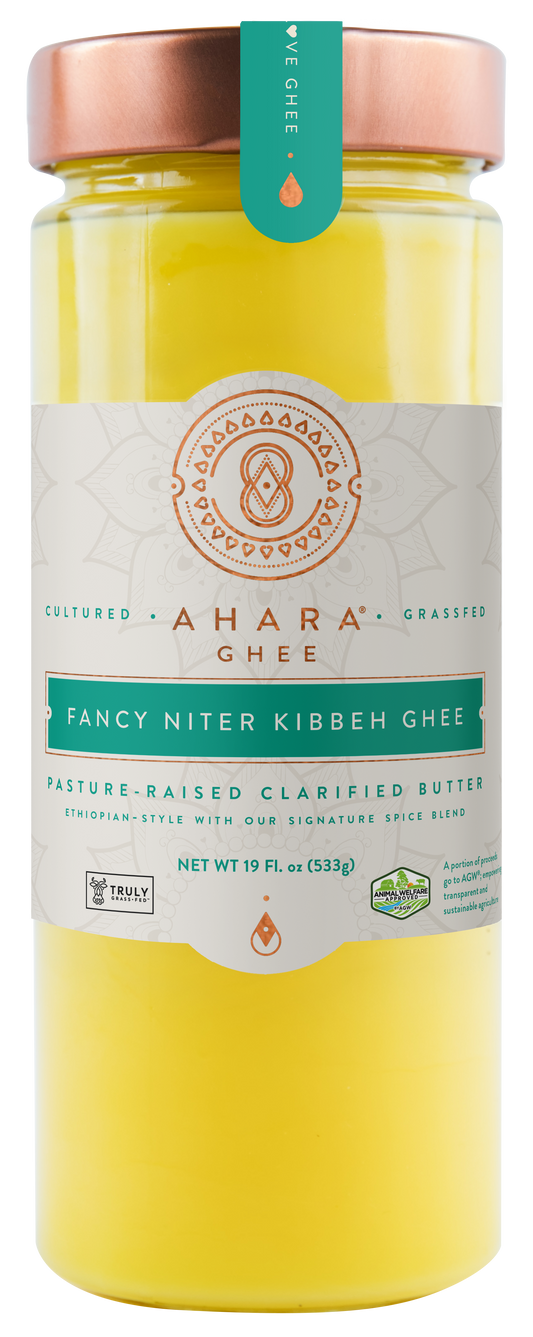 Grass-Fed Fancy Niter Kibeh Ghee | Ahara Rasa