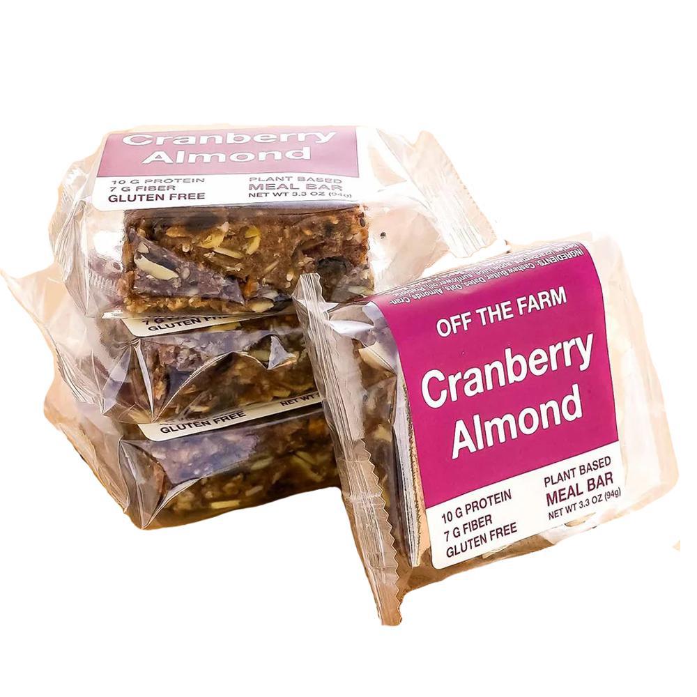 Off The Farm - Cranberry Almond Plant-Based Meal Bar (3.3OZ)