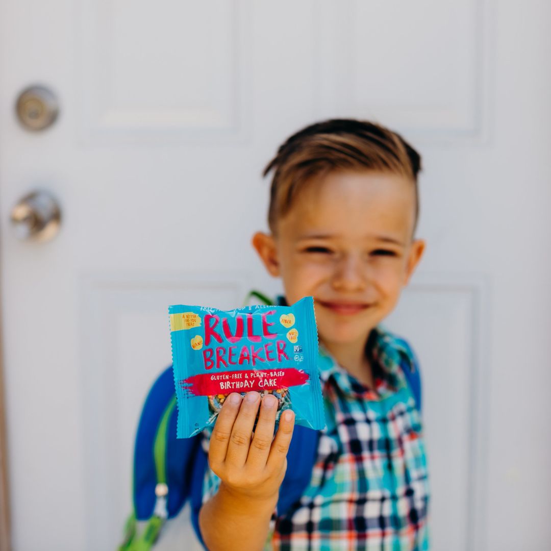 Rule Breakers Birthday Cake Blondies, Gluten Free Packs - 12 Packs