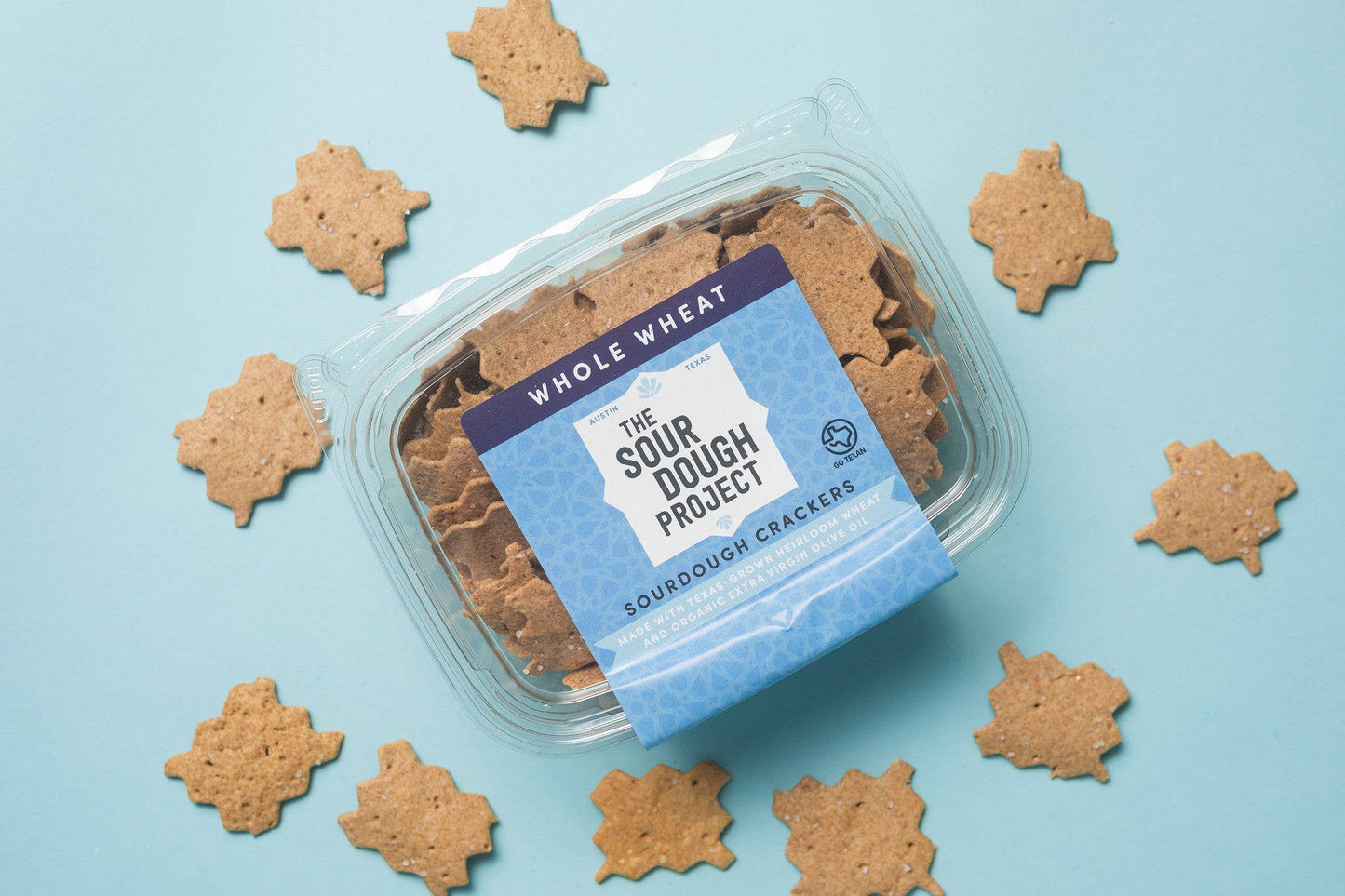 Whole Wheat Sourdough Crackers