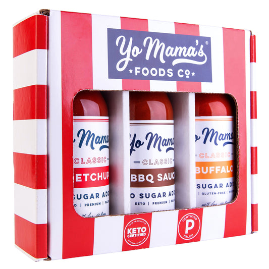 Grilling Keto Condiment Gift Set by Yo Mama's Foods