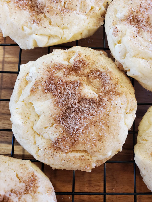 White Chocolate Snickerdoodle Cookie Dozen
