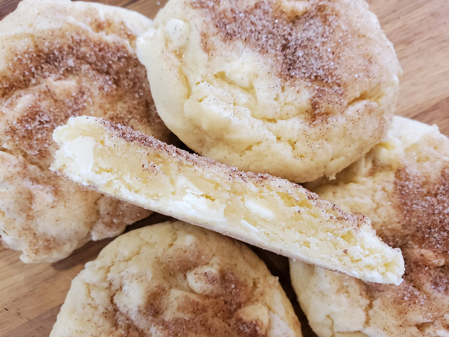 White Chocolate Snickerdoodle Cookie Dozen