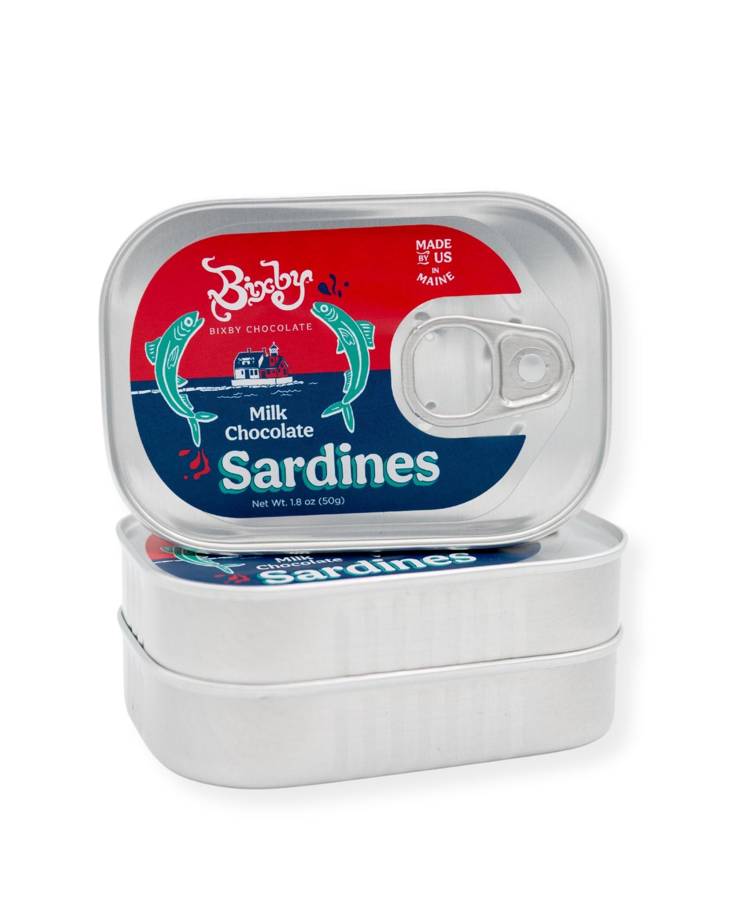 Chocolate Sardines, Tinned
