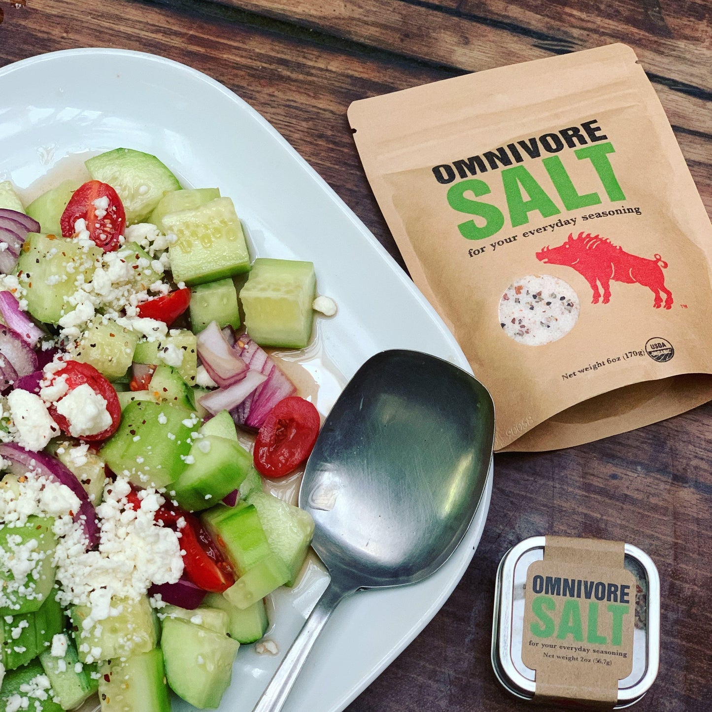 Omnivore Salt 2 oz. Tin - 6 Tins x 2 oz case