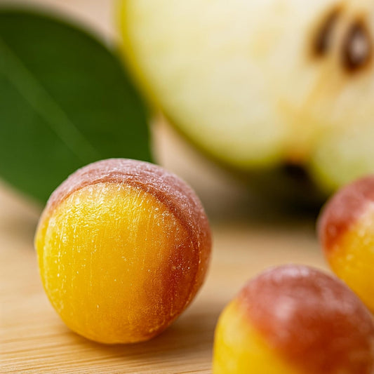 Andy Anand Chocolatier Sugar Free Pear Drops, Hard Candy Boiled in Copper Kettle for that unique taste, Flown from Europe 25 Pieces - Sugar & Aspartame Free - Naturally Flavored & Sweetened - Non-GMO, Gluten Free, Keto & Diabetic Friendly