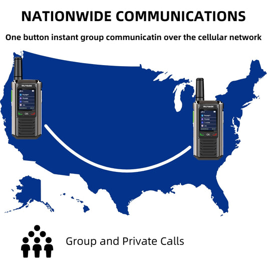 Ruyage Radio Nationwide PTT Walkie-Talkie(R0)