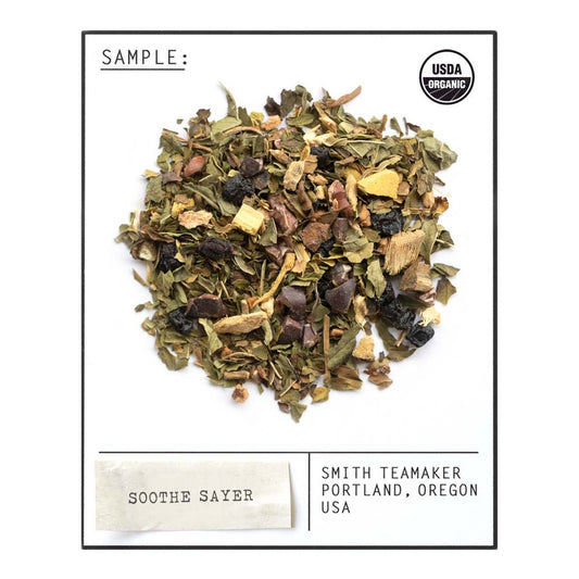 SMITH TEAMAKER - ORGANIC SOOTHE SAYER BLEND NO. 15 (15 TEA BAGS, 1.05 OZ)