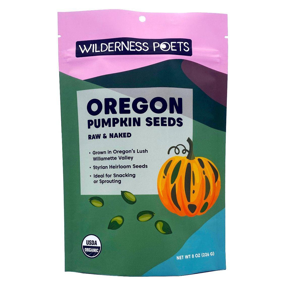 Wilderness Poets - Organic Oregon Pumpkin Seeds (8OZ)