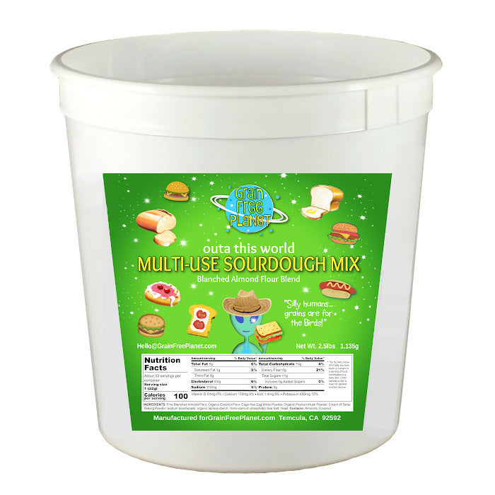 Grain Free Planet Keto Multi-Use Sourdough Bread Mix