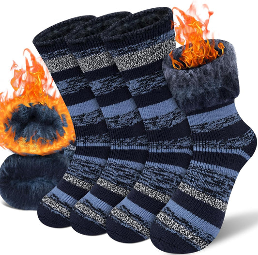 Thermal Socks for Men, Winter Warm Socks Mens for Cold Weather Extreme Temperatures