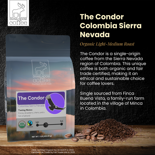 The Condor - Colombia Sierra Nevada Organic Medium-Light Roast
