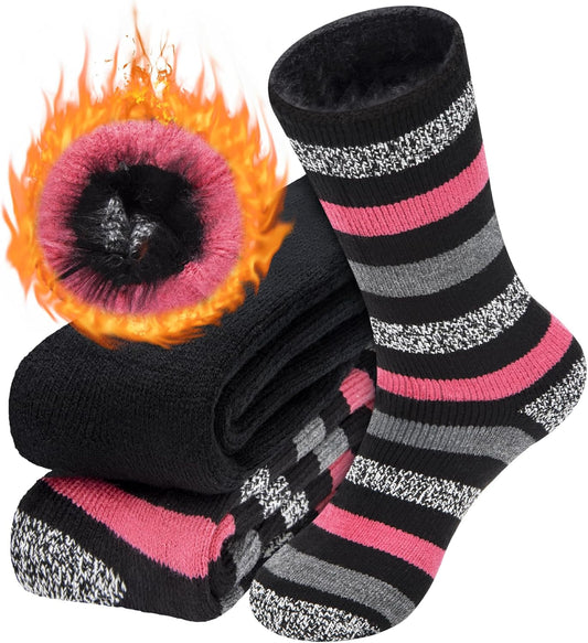 Thermal Socks for Women, Winter Warm Cold Weather Sock for Workout Outdoor Activities