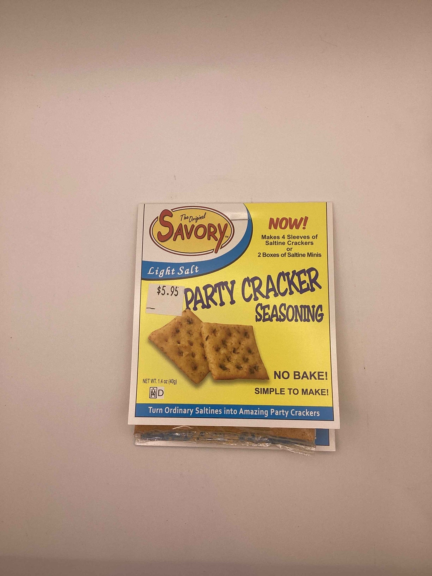Light Salt Party Cracker Seasoning
