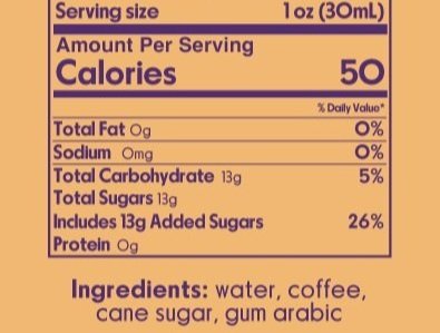 Cheeky Cocktails Espresso Syrup