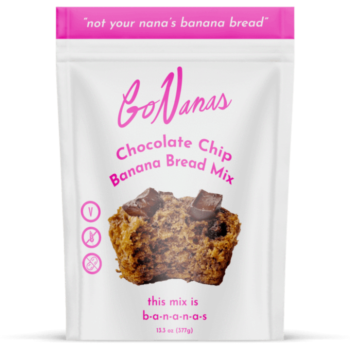 Go Nanas - Chocolate Chip Banana Bread Mix (377G)