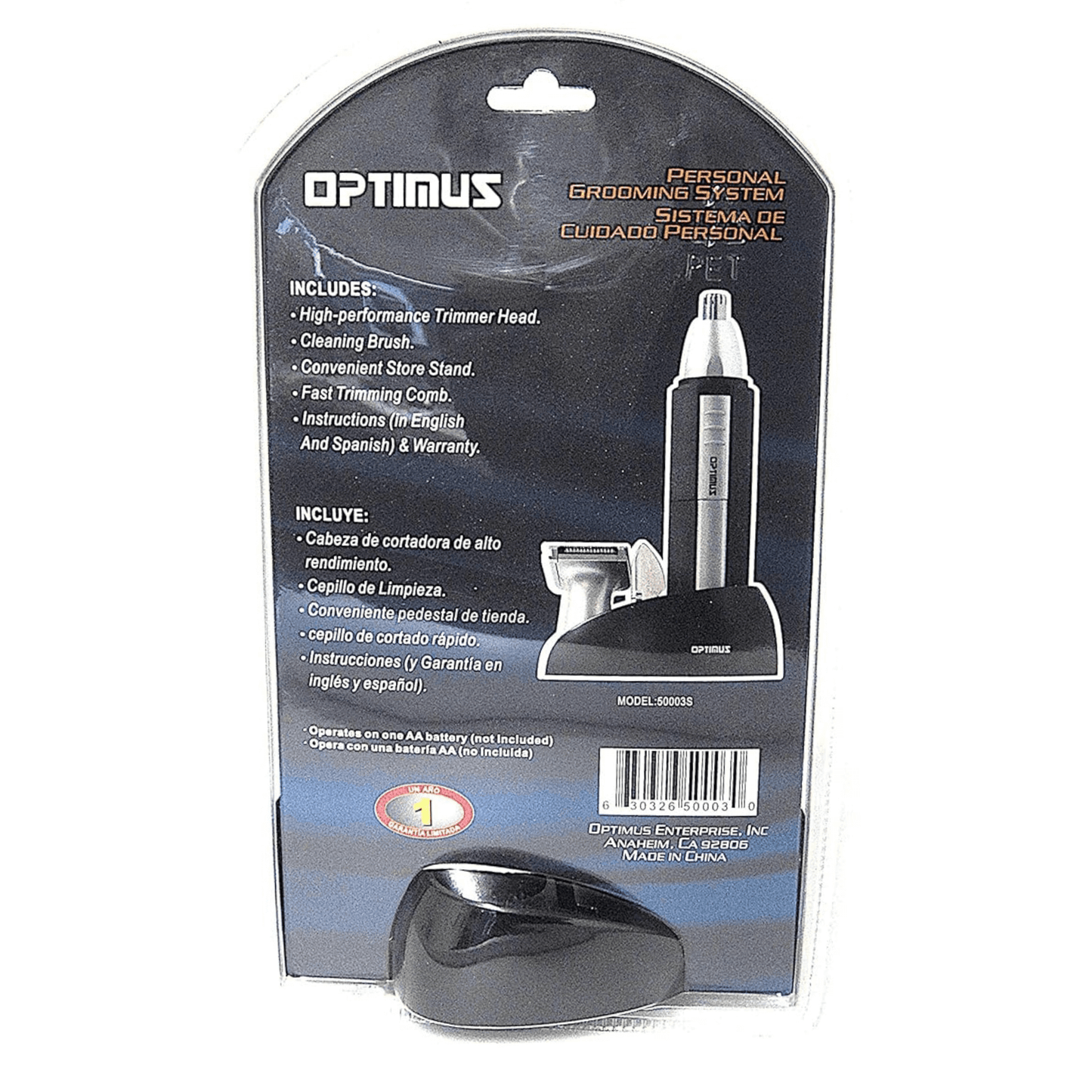 Optimus Battery Operated Personal Grooming System