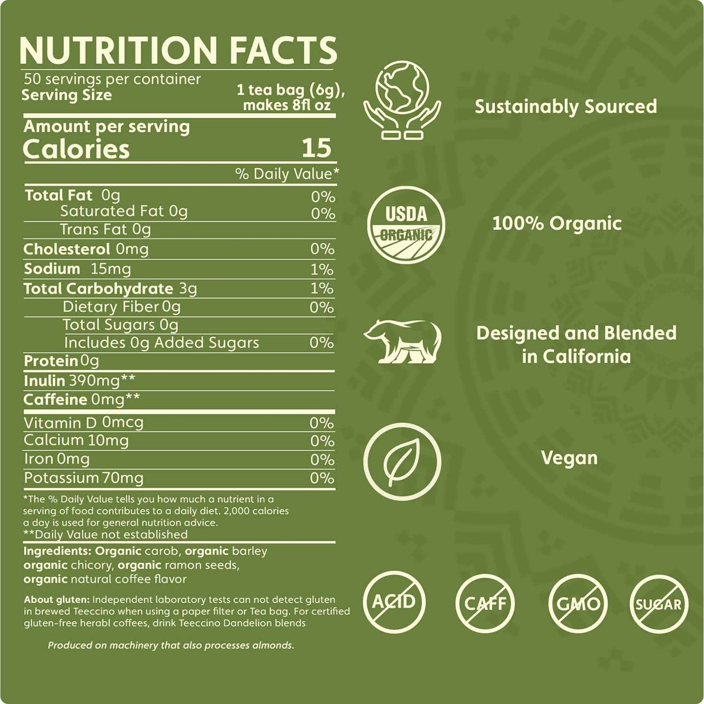 French Roast Roasted Herbal Tea