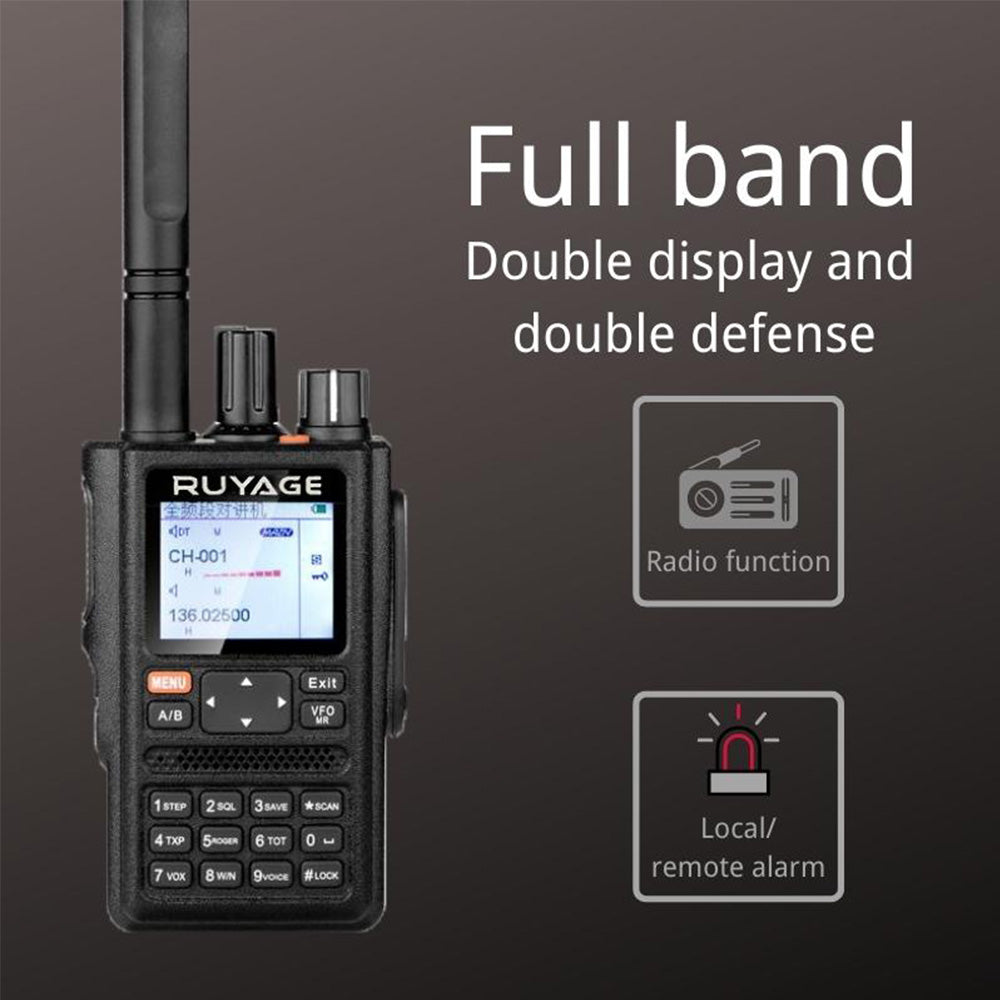 Ruyage Radio Analog Signal Walkie-Talkie(UVQ4)