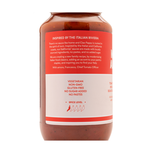 Ciao Pappy Marinara alla Pappy bottle - 12 bottles case