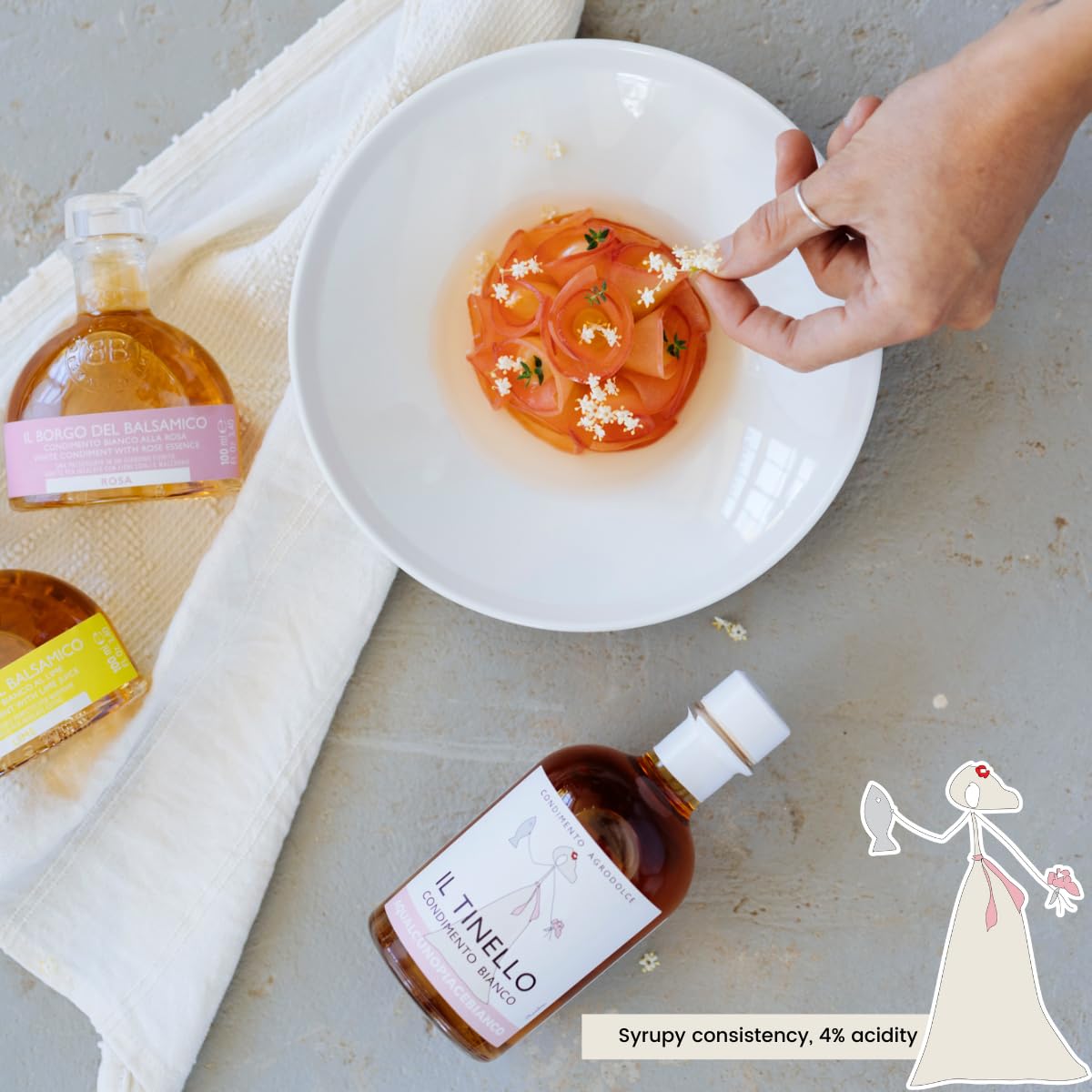 IL TINELLO, White Condiment, (8.45 fl oz) 250ml