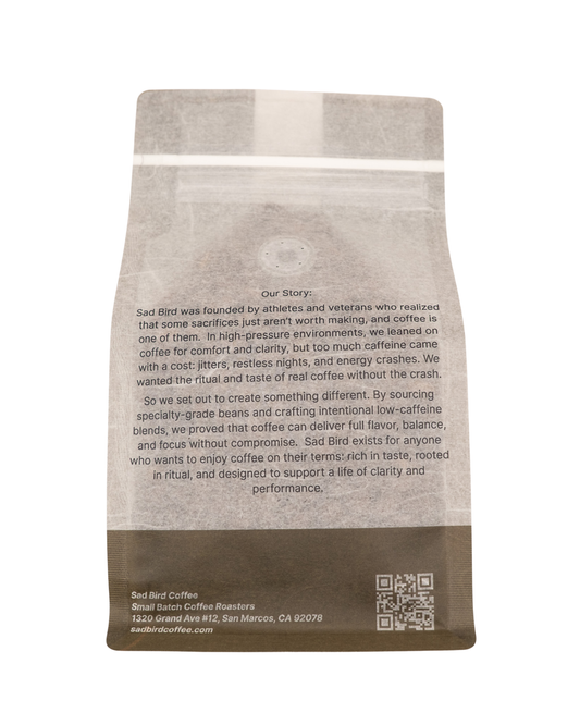 FIRST LIGHT · Half Caff · Medium Roast