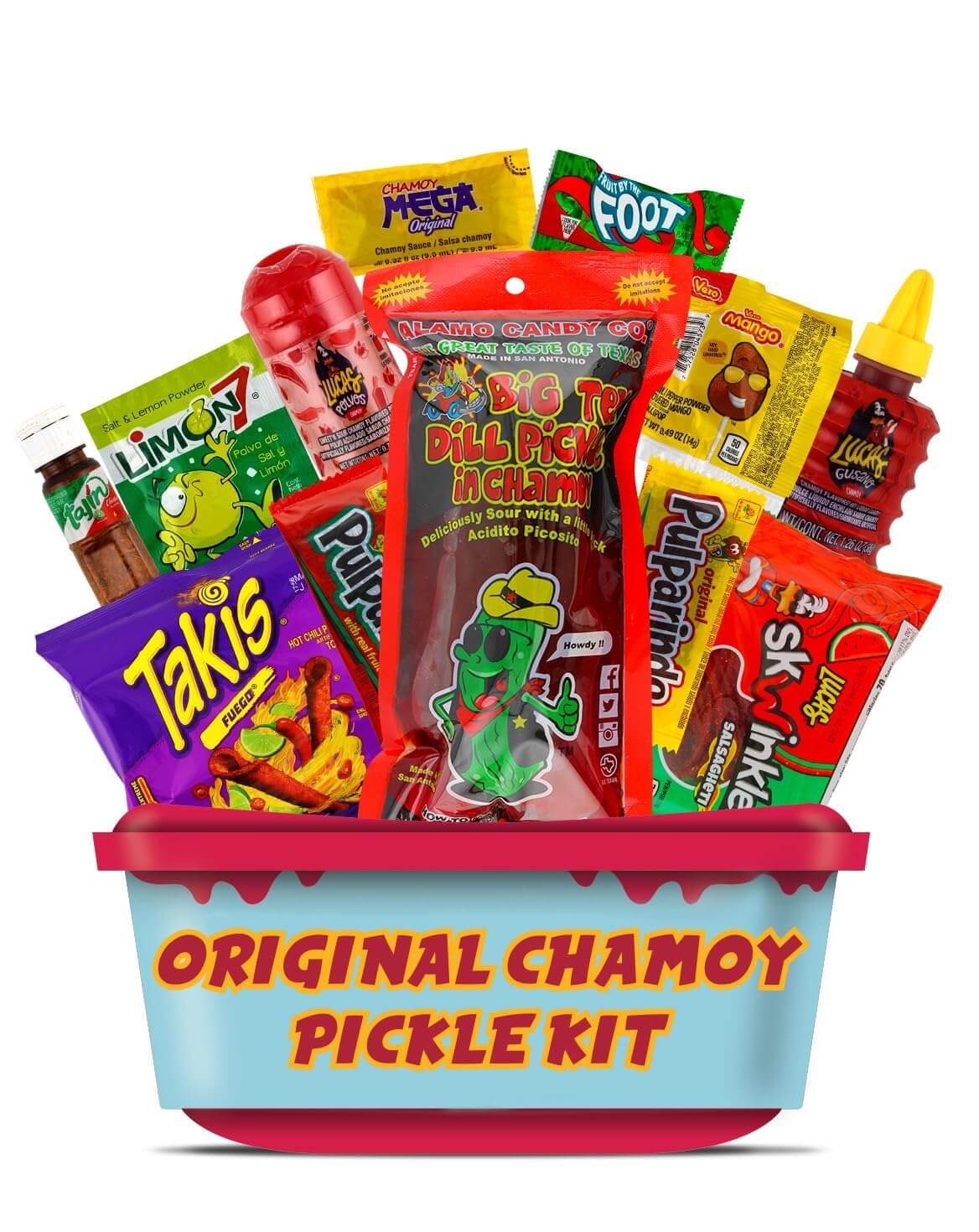 TikTok Viral - Chamoy Pickle Kit, Complete DIY Mexican Candy Set | All Ingredients Included