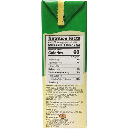 Vinamilk Southern Star Vietnamese Sweetened Condensed Creamer 45.3 Oz (2.9 Lbs)