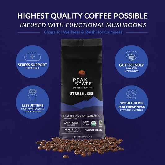 STRESS LESS Dark Roast - 5 Pound Bag