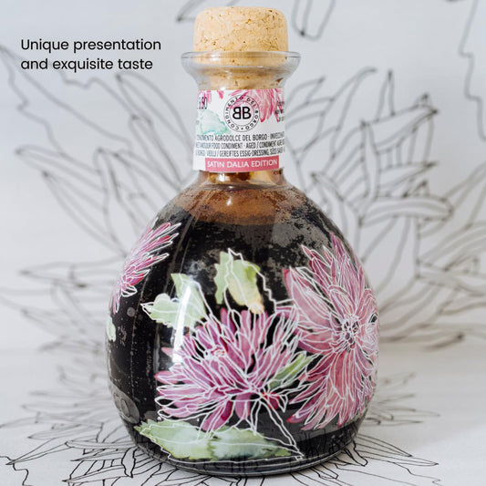 Il Borgo del Balsamico, Condiment Balsamic del Borgo Satin Dalia Edition 250 ml / (8.45 fl oz)