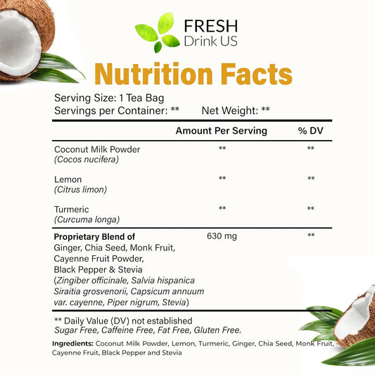 Premium Daily Rescue Lemon Ginger Tea Bags