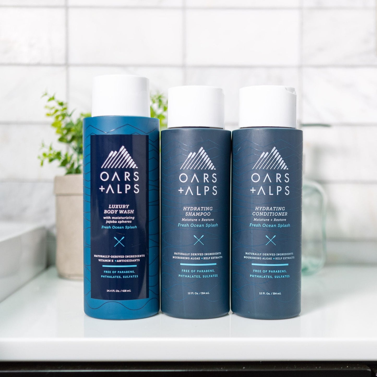 Oars + Alps Fresh Ocean Splash Shower Bundle