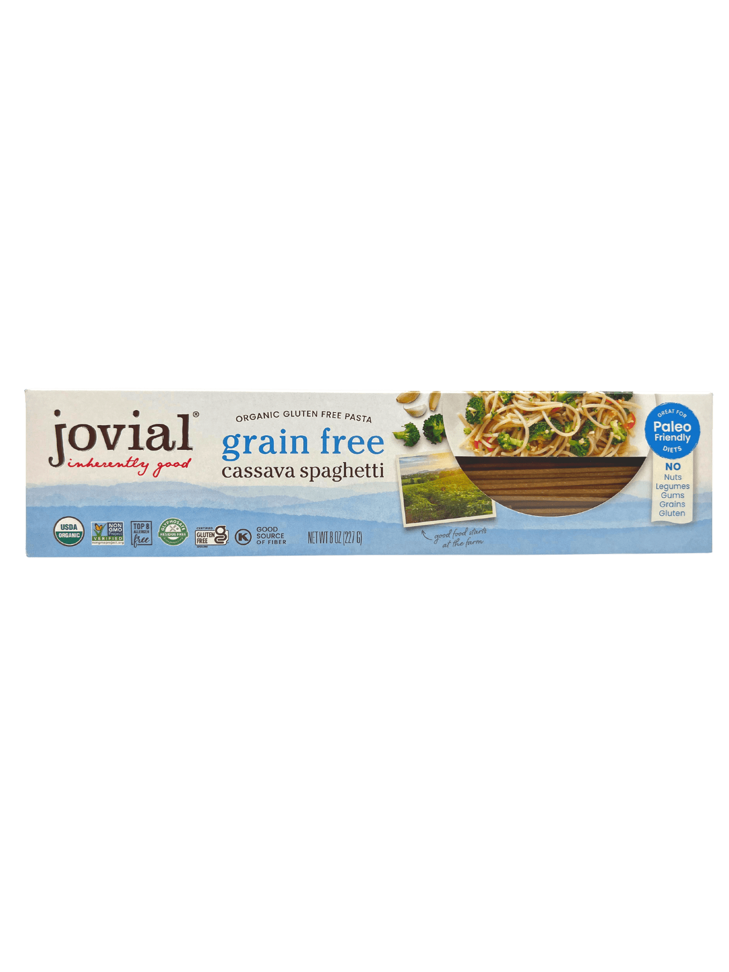 Spaghetti, Cassava, Organic, Jovial, Gluten-Free, Grain-Free