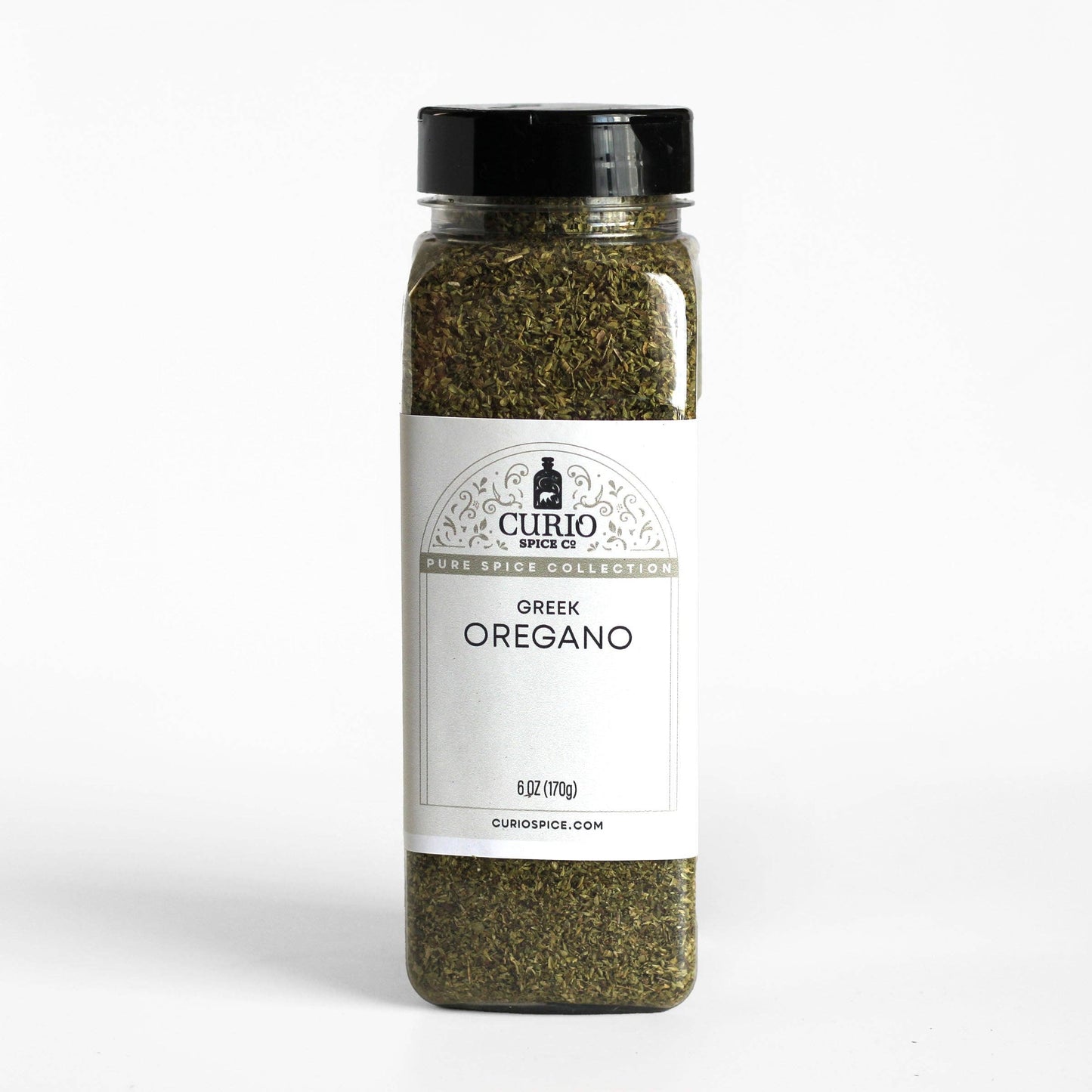 Curio Oregano, Greek Bulk Jar (6 oz) - 6 Pack Case