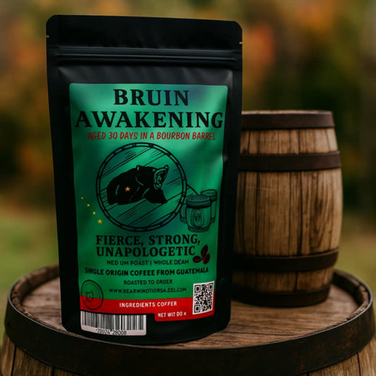 Bruin Awakening-Whisky "BEAR"-el aged coffee