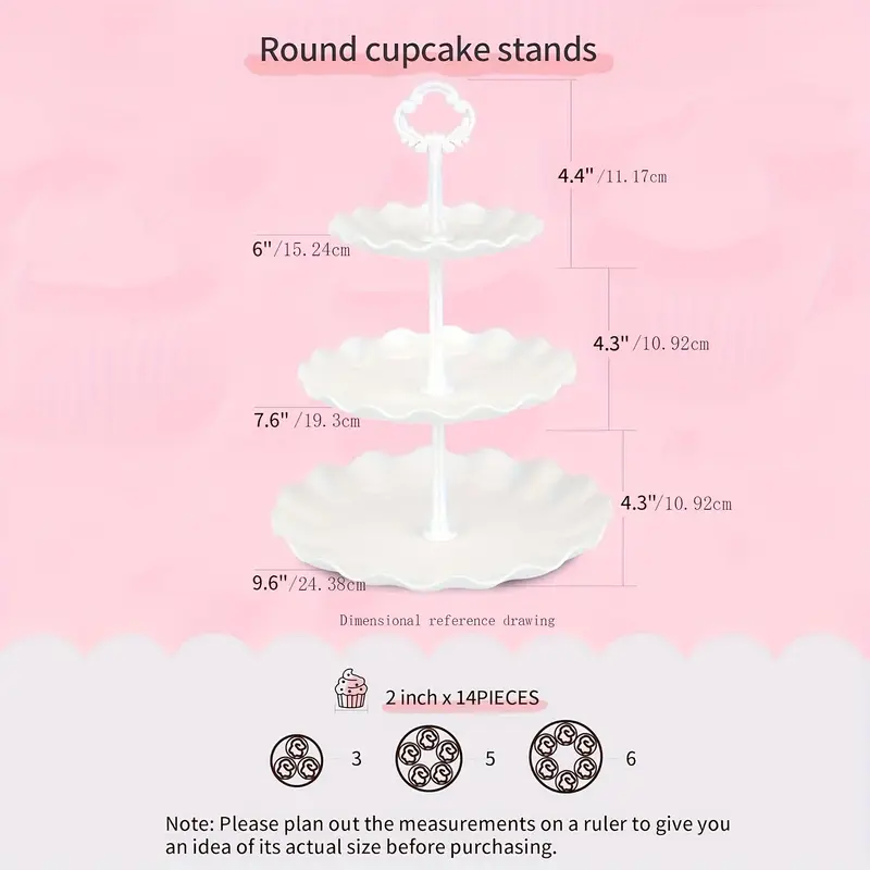 Cupcake Stand 3 tier