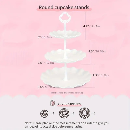 Cupcake Stand 3 tier