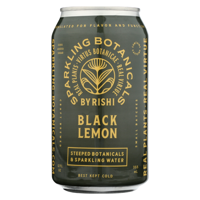 Rishi - 'Black Lemon' Sparkling Botanical Tea (12OZ)
