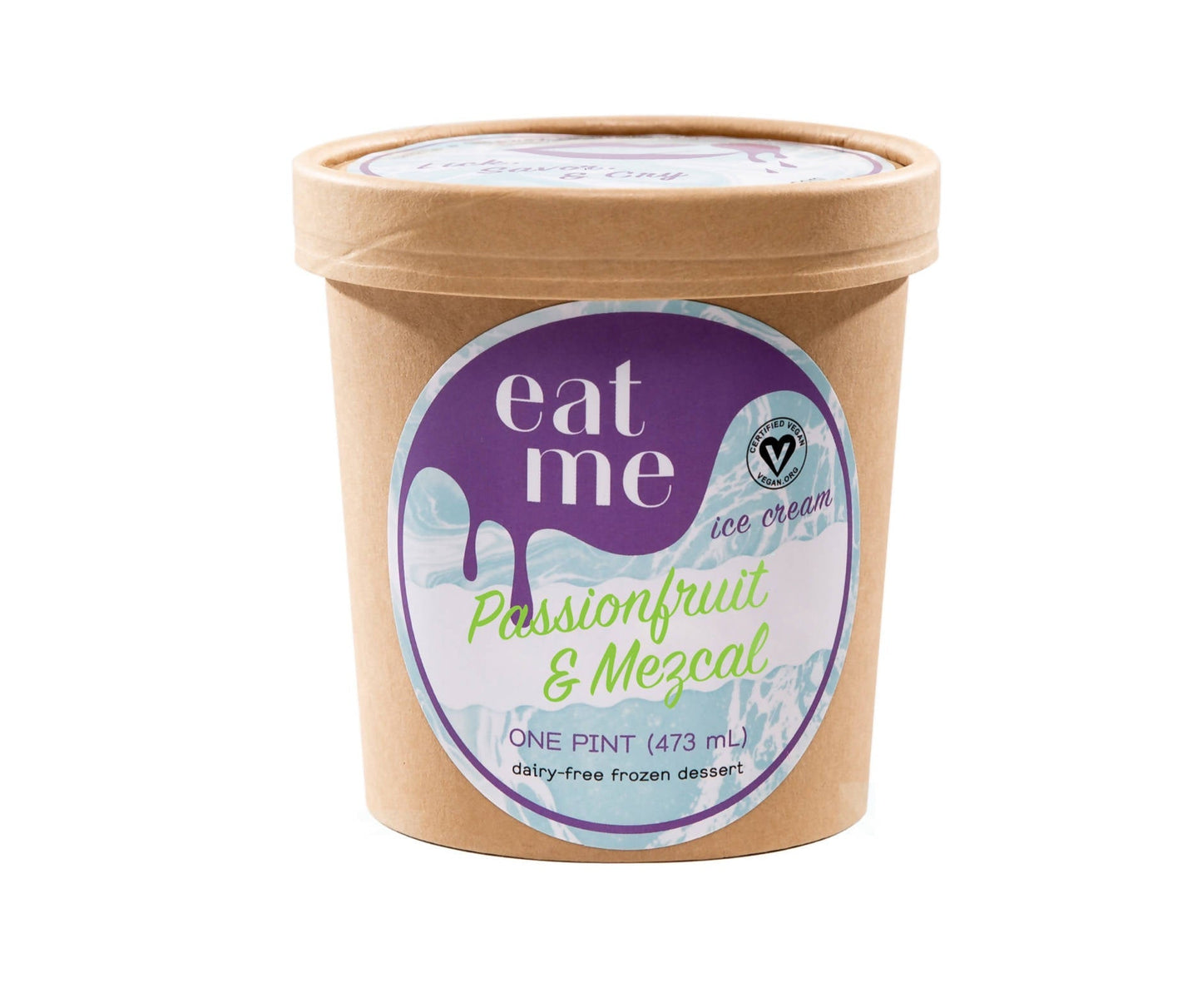 Passionfruit & Mezcal Vegan Ice Cream Pints - 8 x 16oz