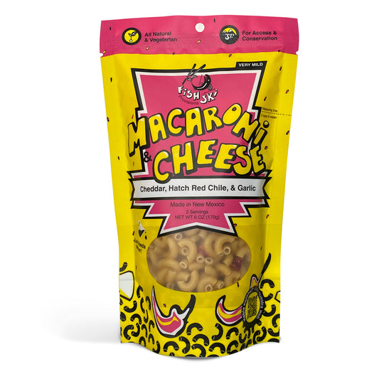 Hatch Red Chile, Garlic, Cheddar Mac and Cheese