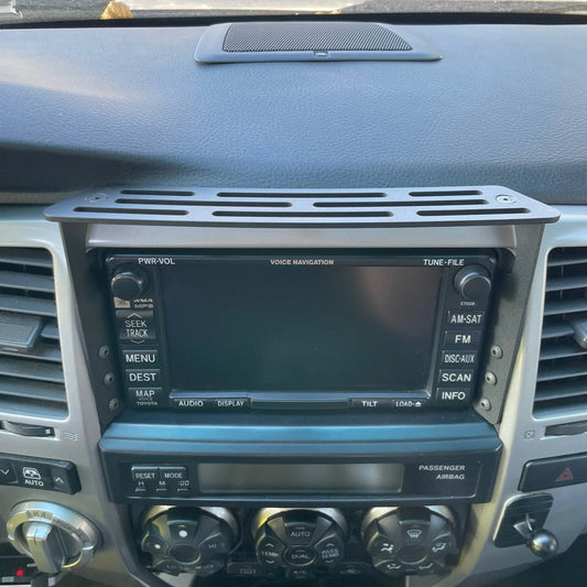 2003-2009 Toyota 4runner (4th Gen) Accessory Dash Mount Molle AMP Phone Tablet Radios Overlanding