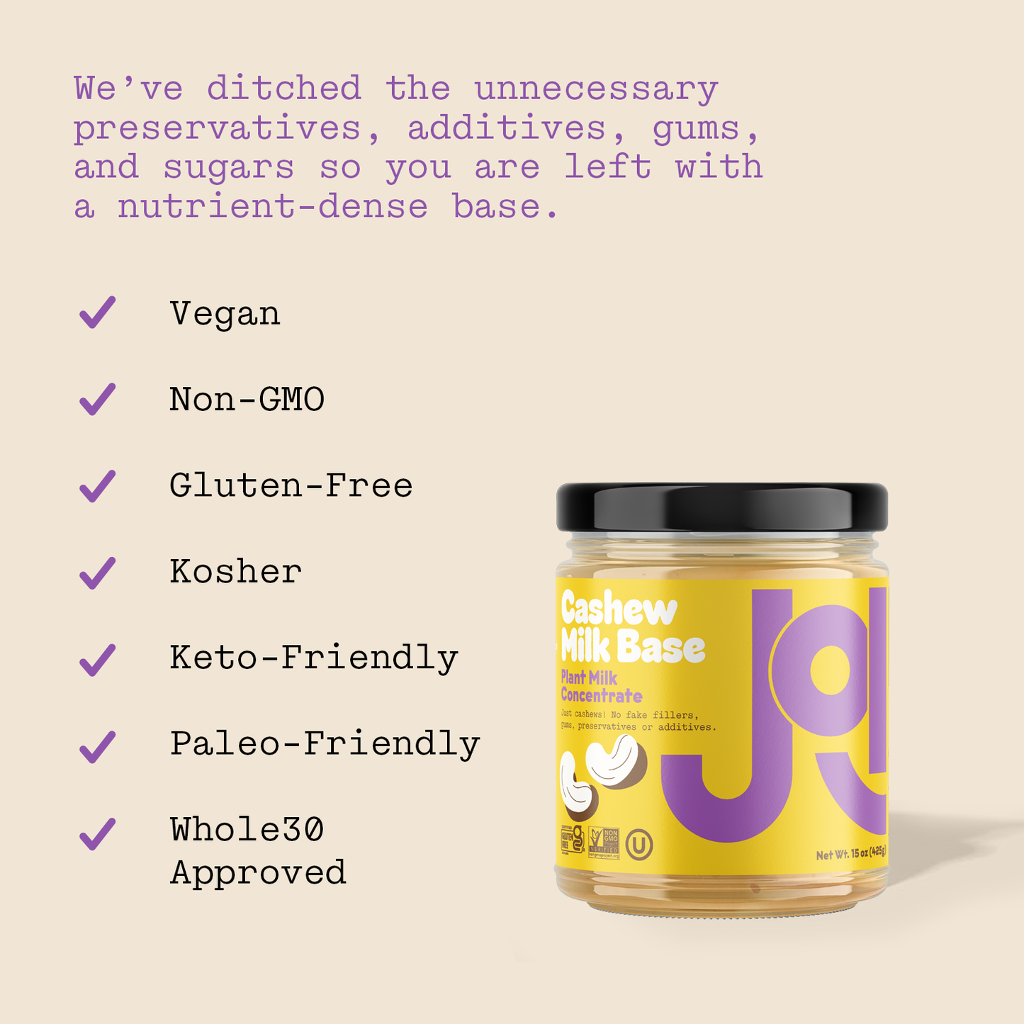 Cashew Milk Base 4-Pack by JOI