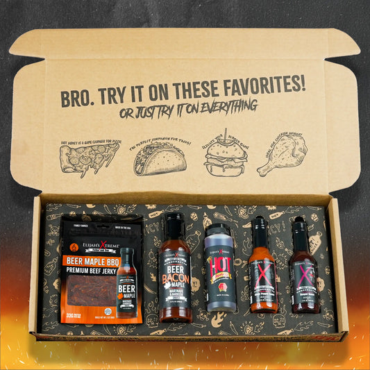 BBQ Bro Box Ultimate Hot Sauce Gift Set
