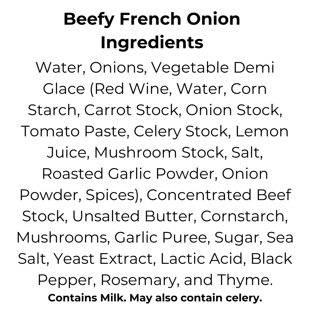 4 serving Beefy French Onion Gourmet Gravy