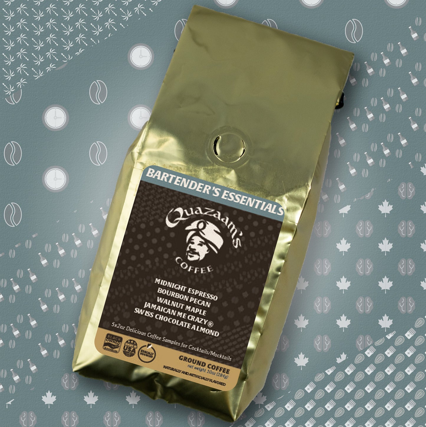 Bartenders Essentials | Cocktail & Mocktail Coffees | 5 Coffee Sample Pack