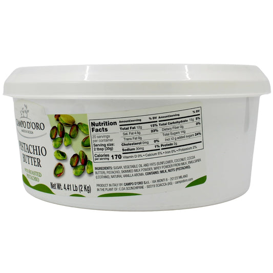 Campo D’Oro, Pistachio Butter Cream, 4.4 lb