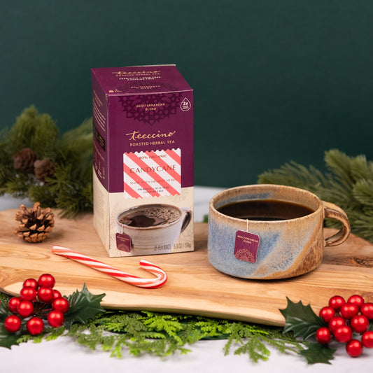 Candy Cane Chicory Herbal Tea