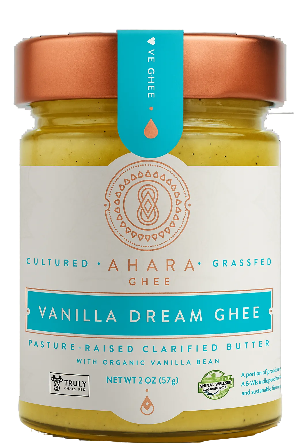Grass-Fed Vanilla Dream Ghee | Ahara Rasa